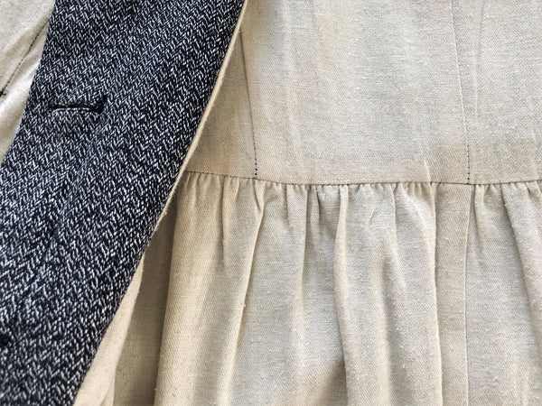 Nicholas Kirkwood SMALL Vintage Tweed Trench Coat - CLEARANCE