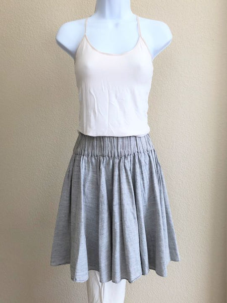 Ulla Johnson Size 4 Gray Swing Skirt