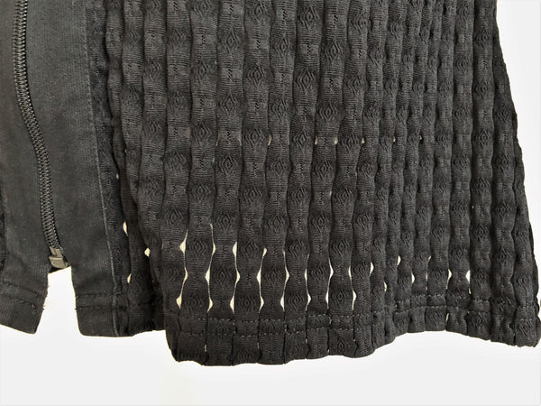 Anne Fontaine MEDIUM Vintage Black Textured Top