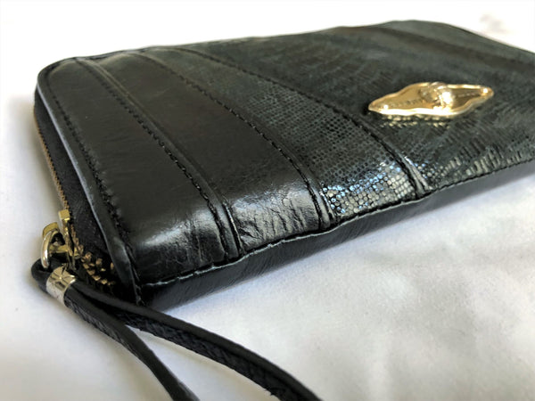 Elliott Lucca Black Leather Wallet