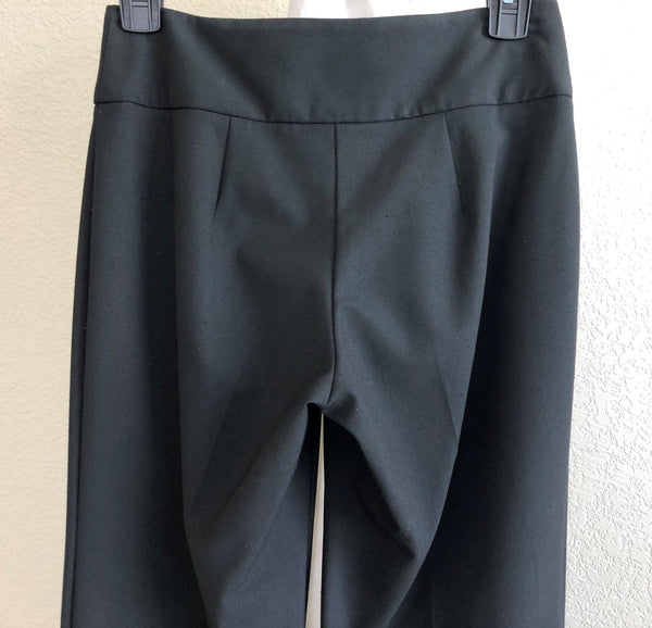 Trina Turk Size 0 Black Pants Bow Waist