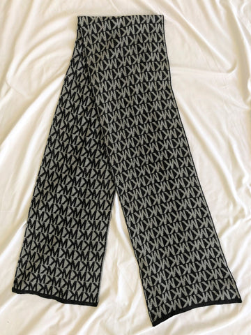 MICHAEL Michael Kors Gray Signature Scarf - CLEARANCE