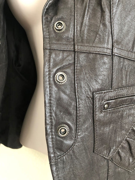 Prague Size SMALL Leather Jacket