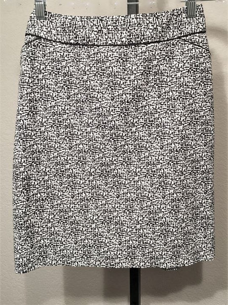Etcetera Size 6 Black & White Pattern Skirt Suit - CLEARANCE