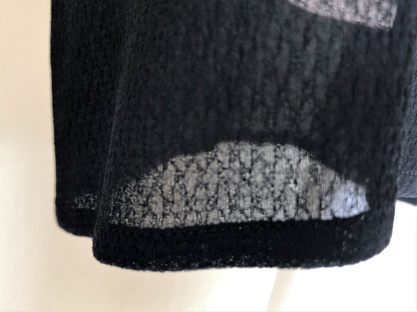ESCADA LARGE Black Silk Tank Top
