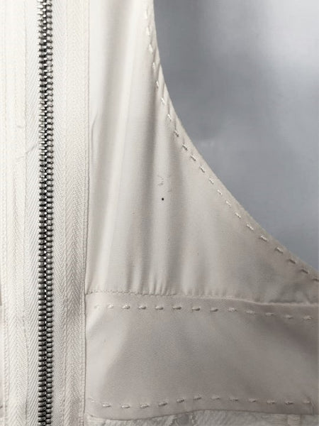 Phoebe Size 6 White Lace Halter Dress - CLEARANCE