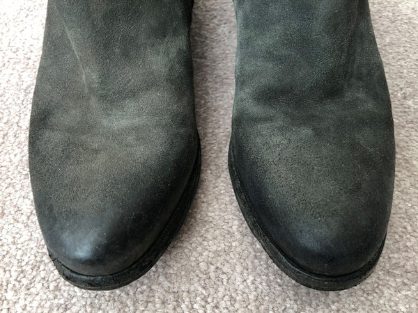Gidigio Size 6 Gray Green Booties - CLEARANCE