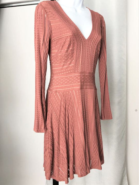 BCBGMaxazria NEW XS Kinley Terra Cotta Dress