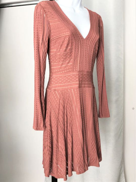 BCBGMaxazria XS Kinley - NEW - Terra Cotta Dress