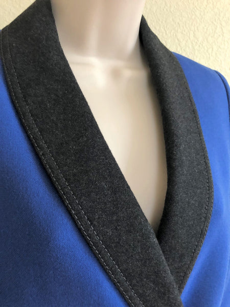 Louis Feraud Size XS Vintage Blue Blazer