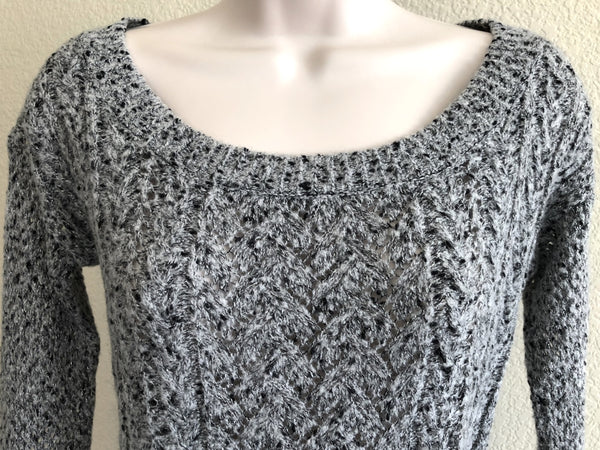 Armani Exchange Size XS Gray Silver Sweater