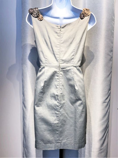 Yoana Baraschi Anthropologie Size 0 In the Wings Gray Dress