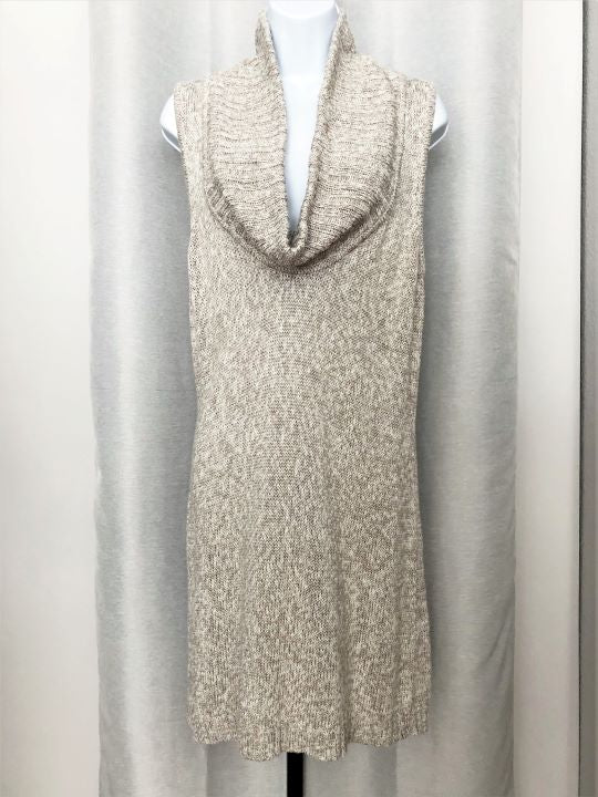 Magaschoni LARGE Beige Sparkle Knit Dress - CLEARANCE