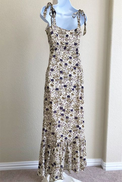 Odille Anthropologie Size 10  Floral Maxi Dress