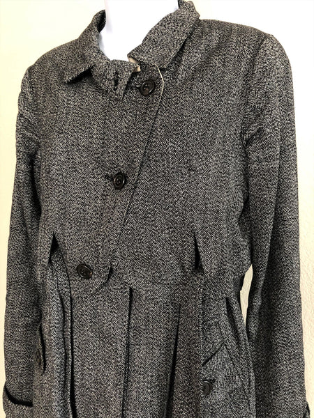 Nicholas Kirkwood SMALL Vintage Tweed Trench Coat - $1,200 RETAIL