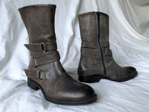 Vera Wang Lavender Size 6 Kippy Gray Brown Boots