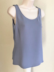 Armani Collezioni Size 6 Periwinkle Tank Top