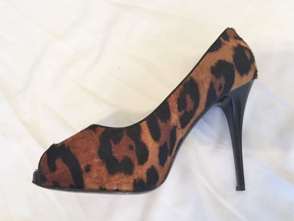 Giuseppe Zanotti Size 7.5 Leopard Pumps