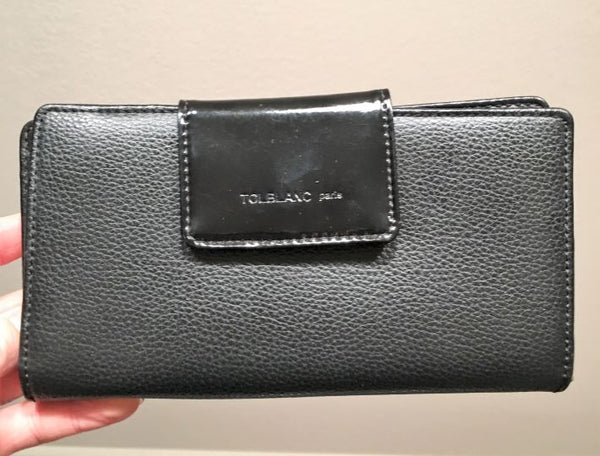 Tolblanc Black Leather Wallet