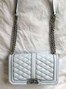 Rebecca Minkoff Light Blue Love Cross Body