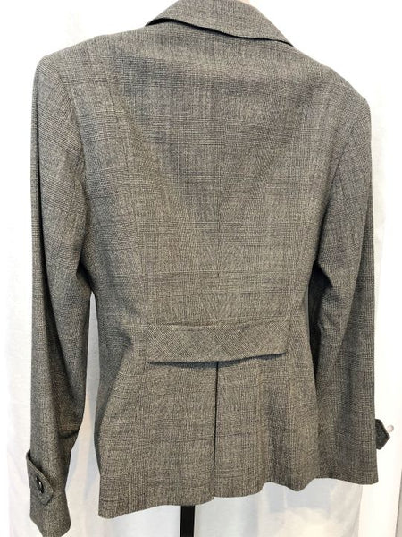 Jenne Maag Size Small Gray Tweed Blazer - CLEARANCE