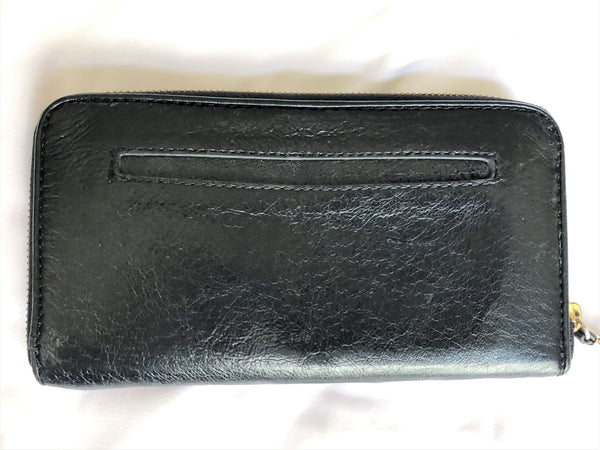 Elliott Lucca Black Leather Wallet - CLEARANCE