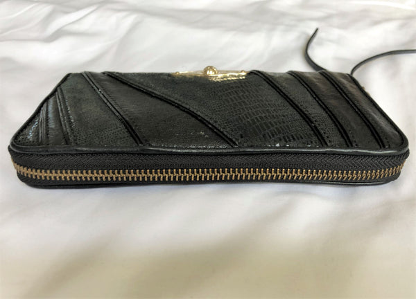 Elliott Lucca Black Leather Wallet