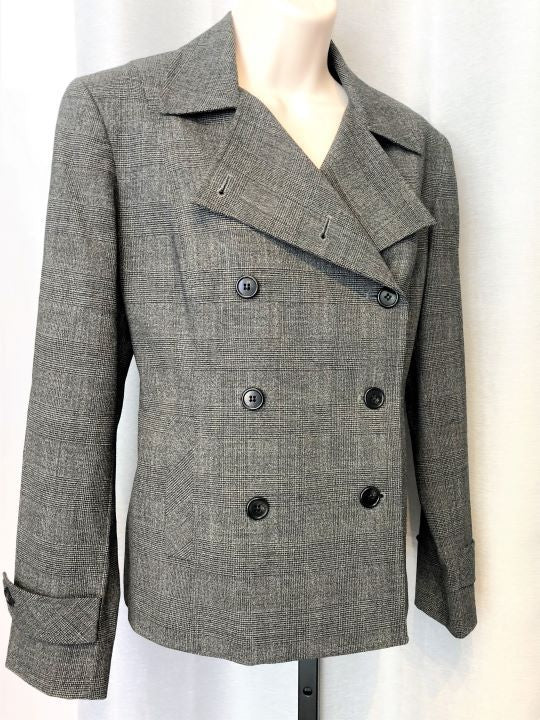Jenne Maag Size Small Gray Tweed Blazer - CLEARANCE