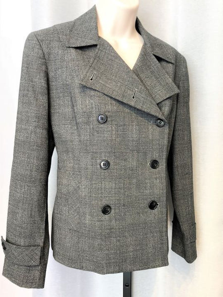 Jenne Maag Size Small Gray Tweed Blazer - CLEARANCE