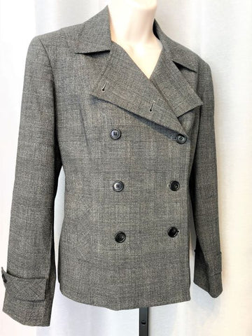 Jenne Maag Size Small Gray Tweed Blazer