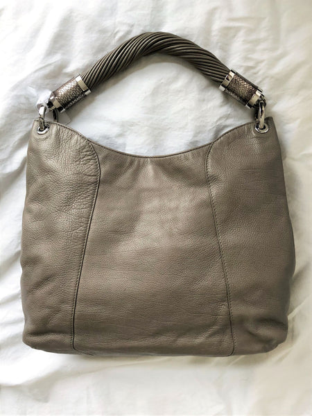 Michael Kors Collection Tonne Taupe Shoulder Bag - $995 RETAIL