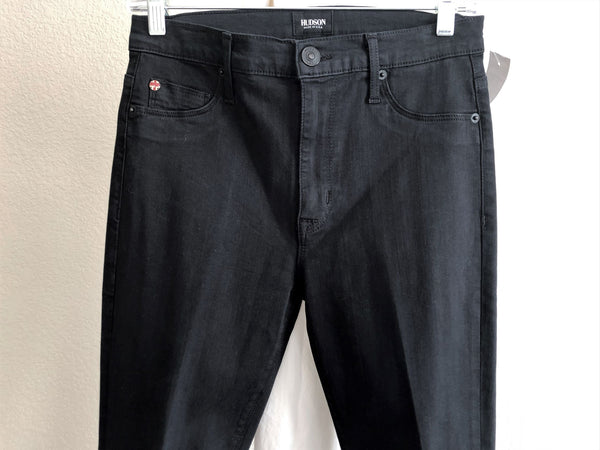 Hudson Size 6 Barbara Black Skinny Jeans - CLEARANCE