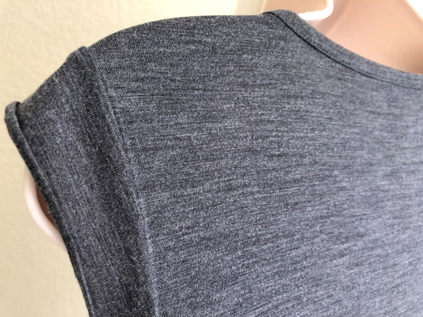 Emanual Ungaro SMALL Gray Silk Blend Top