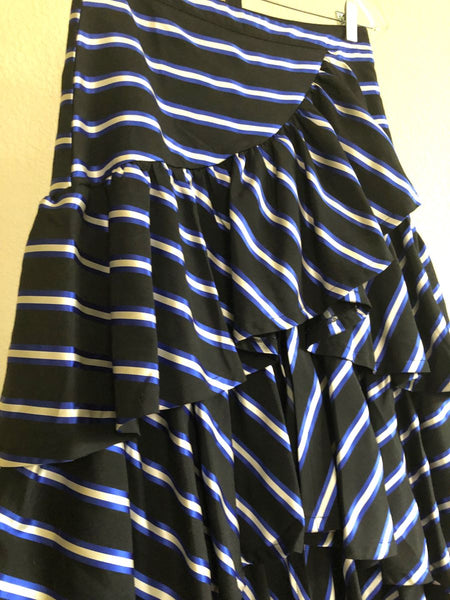 Maeve for Anthropologie NEW Size XS Petite Striped Skirt