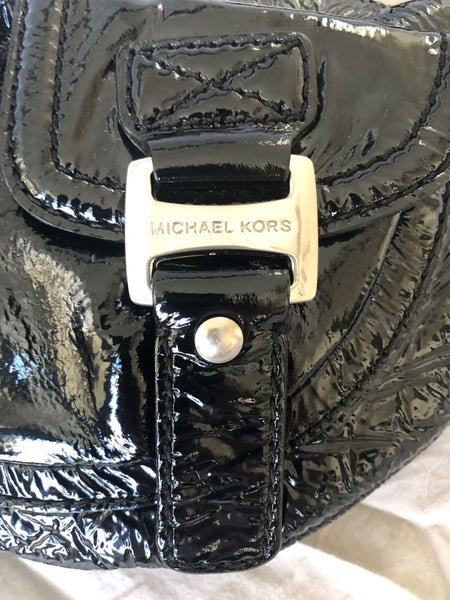 MICHAEL Michael Kors Ranger Black Patent Leather Bag