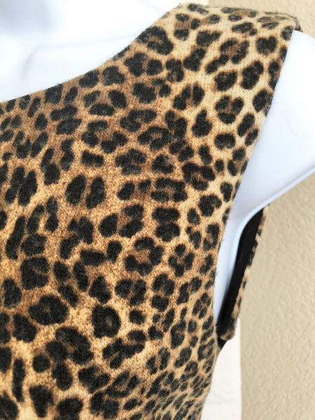 Alice + Olivia Size Small Leopard Print Dress