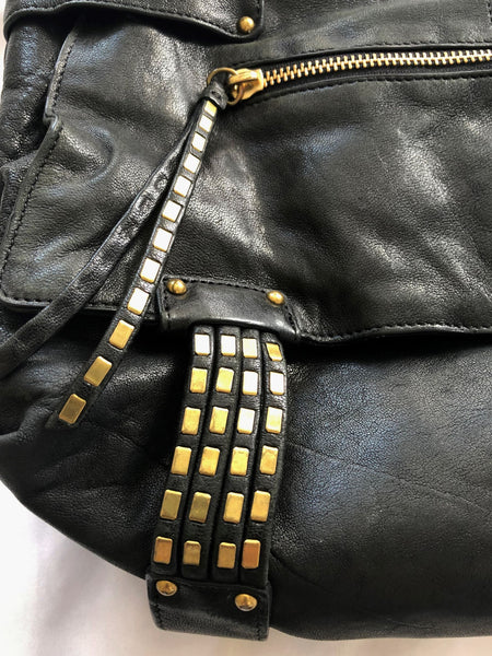 kooba Hailey Black Leather Shoulder Bag - CLEARANCE