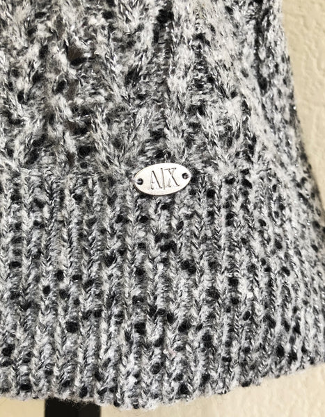 Armani Exchange Size XS Gray Silver Sweater