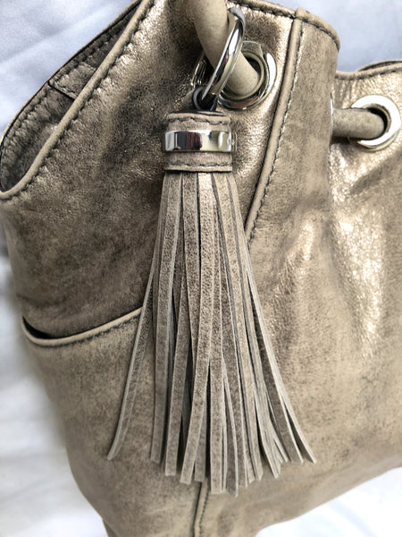 MICHAEL Michael Kors Metallic East West Ring Bag