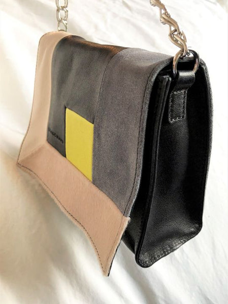 Longchamp Colorblock Art Walk Cross Body - RARE!