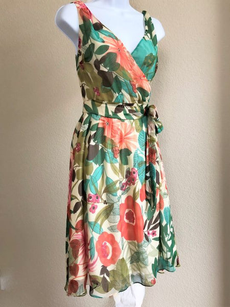 Beth Bowley Anthropologie Size 6 Floral Dress