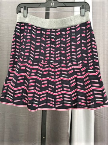 MISSONI Authentic NEW Size Large Navy and Magenta Skirt