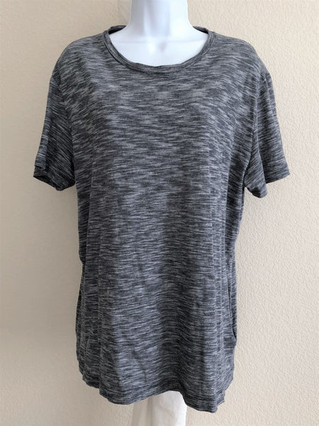 Theory Size XL Gray Short Sleeve Tee