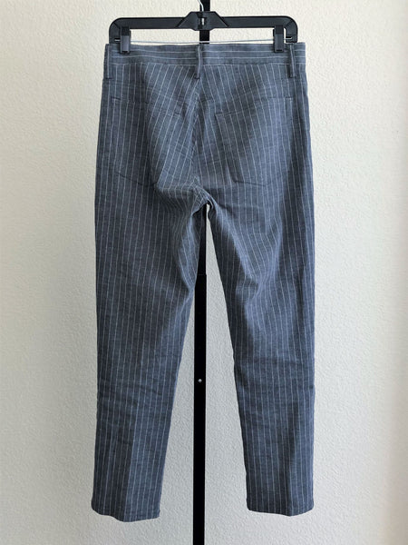 Theory Size 2 Jordin Cropped Linen Pants