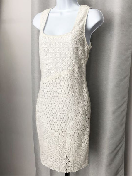 Yoana Baraschi Size 6 White Lace Dress