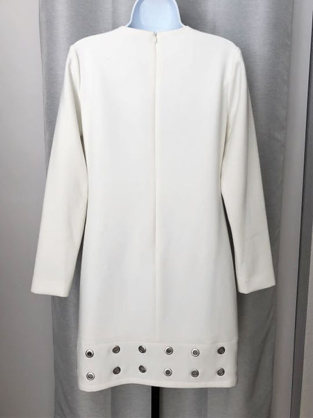 Shoshanna Size 4 Egerie White Dress with Grommets - CLEARANCE