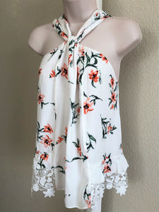 Joie NEW SMALL Segalle Floral Halter Top