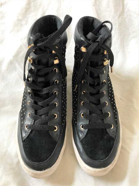 Rebecca Minkoff Size 6.5 Black Studded Sneakers