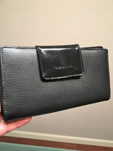 Tolblanc Black Leather Wallet