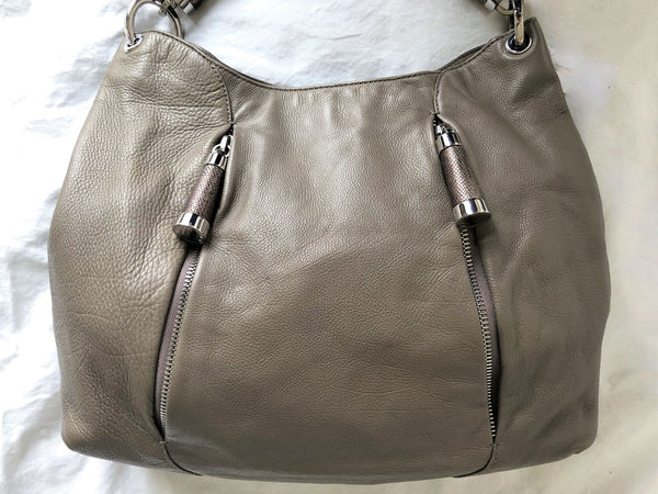 Michael Kors Collection Tonne Taupe Shoulder Bag - $995 RETAIL